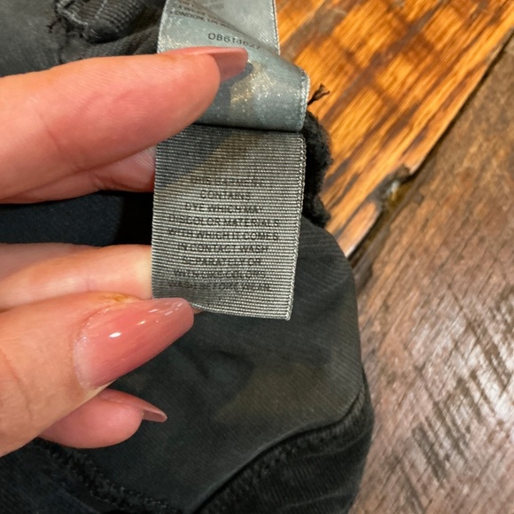 We The Free “Twirl On” Mid-Rise Crop Flare Jeans Black Corduroy Size 25 - Picture 13 of 14